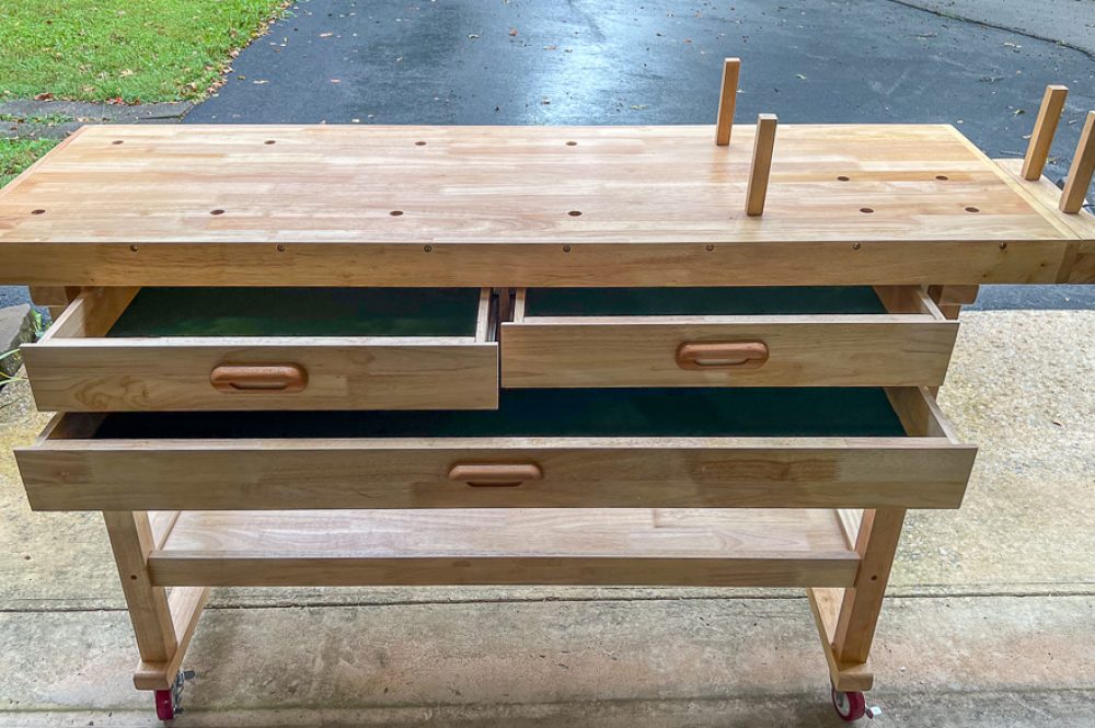 Studio Woodworking Bench