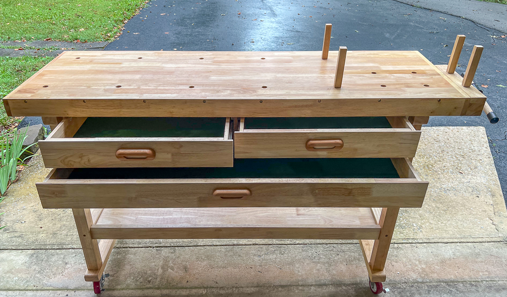 Studio Woodworking Bench