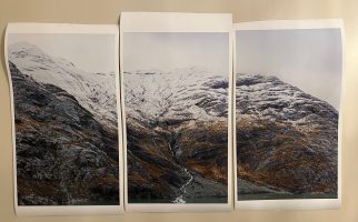 Glacier Bay Triptych – panel prints